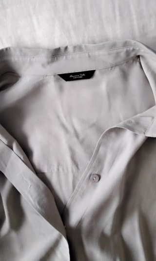 Camisa oversize Massimo Dutti Talla Única