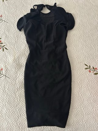 Vestido ajustado negro