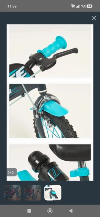 Bicicleta infantil 14 Blue Ice