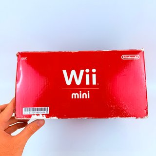 Console Nintendo Wii Mini Rossa + Scatola Testata
