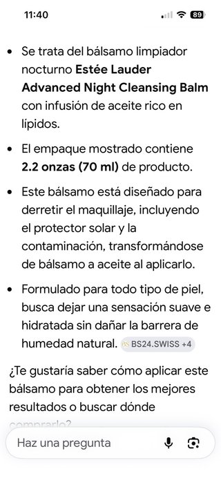 Estee Lauder Bálsamo Limpiador Noche 70ml