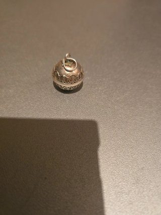 Llamador de ángeles de plata