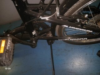 Bicicleta Plegable Moma Negra