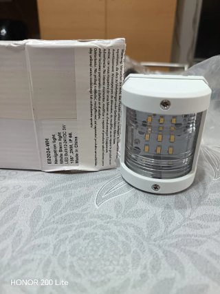 Luce navigazione LED bianca 12-24VDC