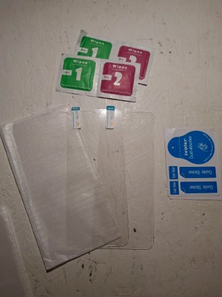 Custodia trasparente e 2 pellicole vetro Moto G41