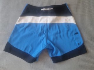 Bañador Quiksilver azul y blanco