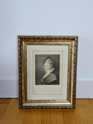 Retrato Mrs. Piozzi Antigüedad S. XIX