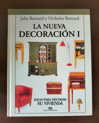 Lote cinco  libros decoración