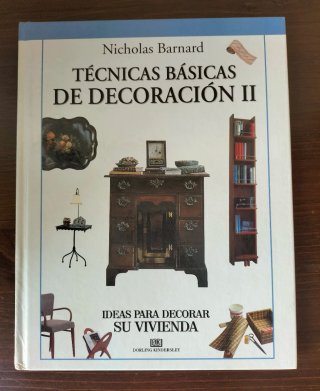 Lote cinco  libros decoración