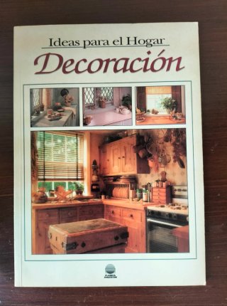 Lote cinco  libros decoración
