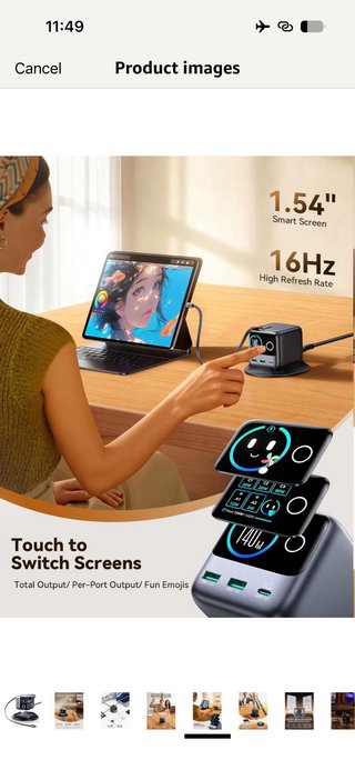 JOYROOM PODIX 5-in-1 Charging Station 140W GAN Ult