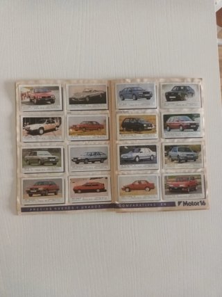 ALBUM CROMOS COCHES