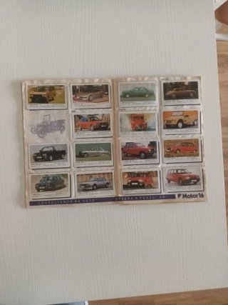 ALBUM CROMOS COCHES