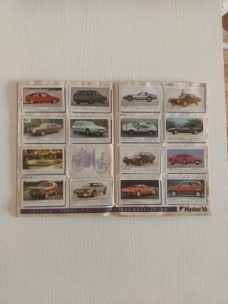 ALBUM CROMOS COCHES