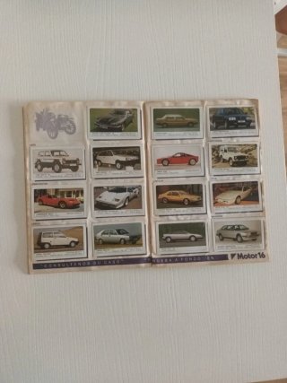 ALBUM CROMOS COCHES