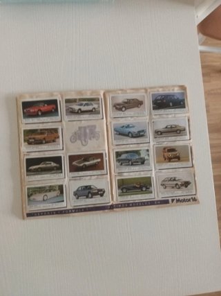 ALBUM CROMOS COCHES