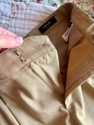 Pantalón Massimo Dutti Beige Talla S