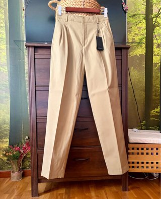 Pantalón Massimo Dutti Beige Talla S