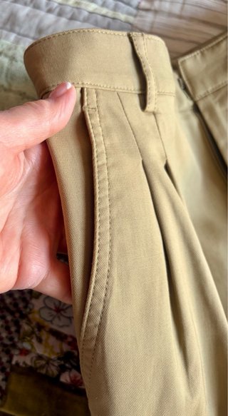 Pantalón Massimo Dutti Beige Talla S