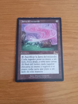 Carta Magic Jarra del Recuerdo Urza