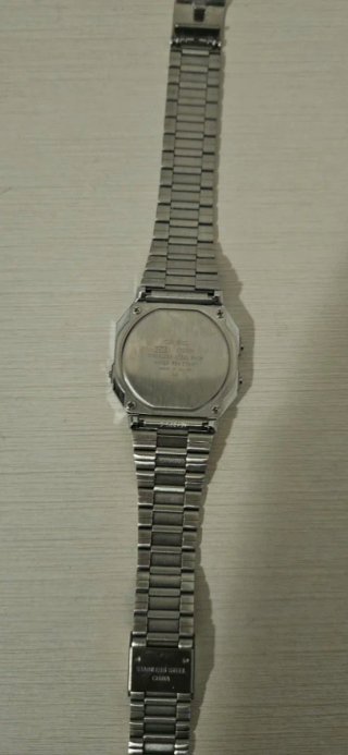 Casio Vintage A700W-1A Orologio Digitale Argento