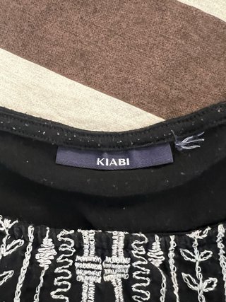 Camiseta tirantes bordada Kiabi