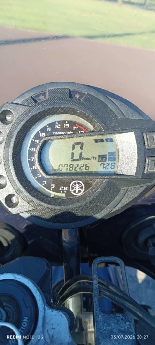 Yamaha Fazer Azul/Plata