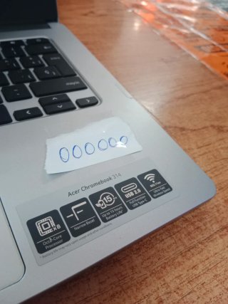 ORDENADOR PORTÁTIL ACER CHROMEBOOK 314 CON CARGADO
