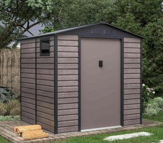 Gardiun - Caseta de jardín de Metal Surrey 4,07 m2