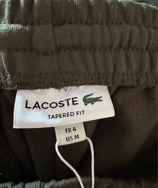 Pantalón Lacoste Negro y Azul