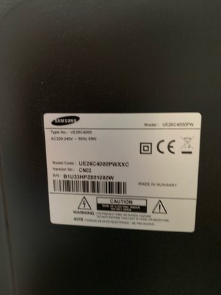 Samsung TV LED 26 - 2 HDMI / URGE POR MUDANZA