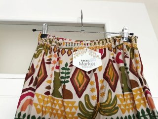 Falda larga MOC Market estampada.