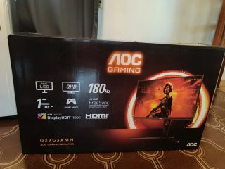 Monitor AOC Q27G3XMN MiniLED 180HZ HDR1000 Negro