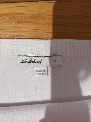 Falda larga Subdued rayas Talla M