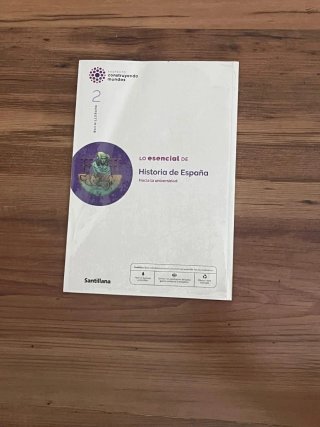 Libro Historia de España+cuadernillo