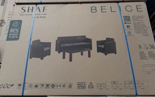 Set Muebles Salón Exterior Shaf Belice 5 plazas