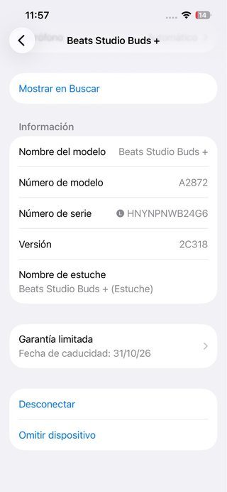Beats Studio Buds + | Auriculares #XK4YH4