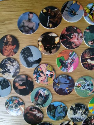 Lote Tazos 90s + 2 Cajas