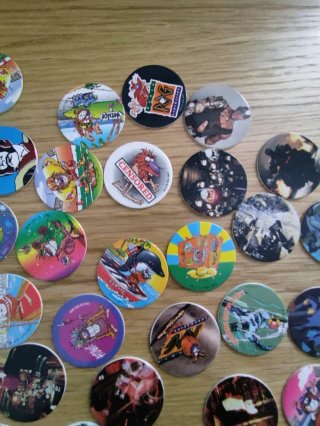 Lote Tazos 90s + 2 Cajas