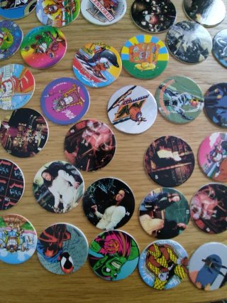 Lote Tazos 90s + 2 Cajas