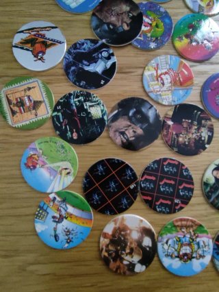 Lote Tazos 90s + 2 Cajas