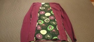 Camiseta manga larga estampada
