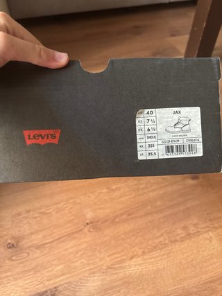 Botas Levi's Marrón Oscuro Originales