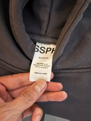 Sudadera Sisyphe Gris