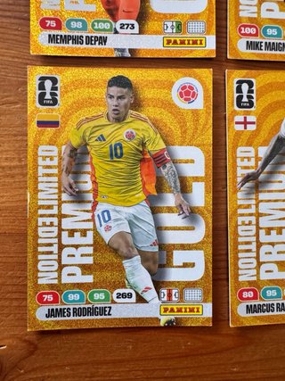 Panini Adrenalyn XL Premium Gold Edición Limitada
