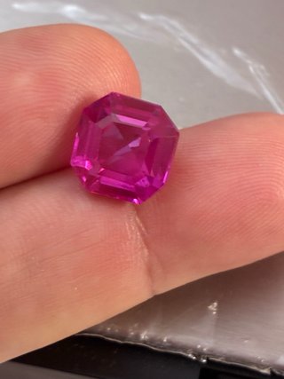 Zafiro Rosa Natural 8.00 Ct GGL,Ceylon GGL
