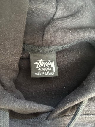 Sudadera Stussy Negra