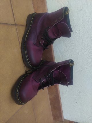Botas Dr. Martens Morado