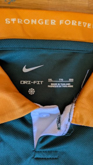 Camiseta Rugby Nike Springboks Sudáfrica XXL