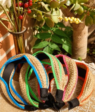 Diadema trenzada estilo boho